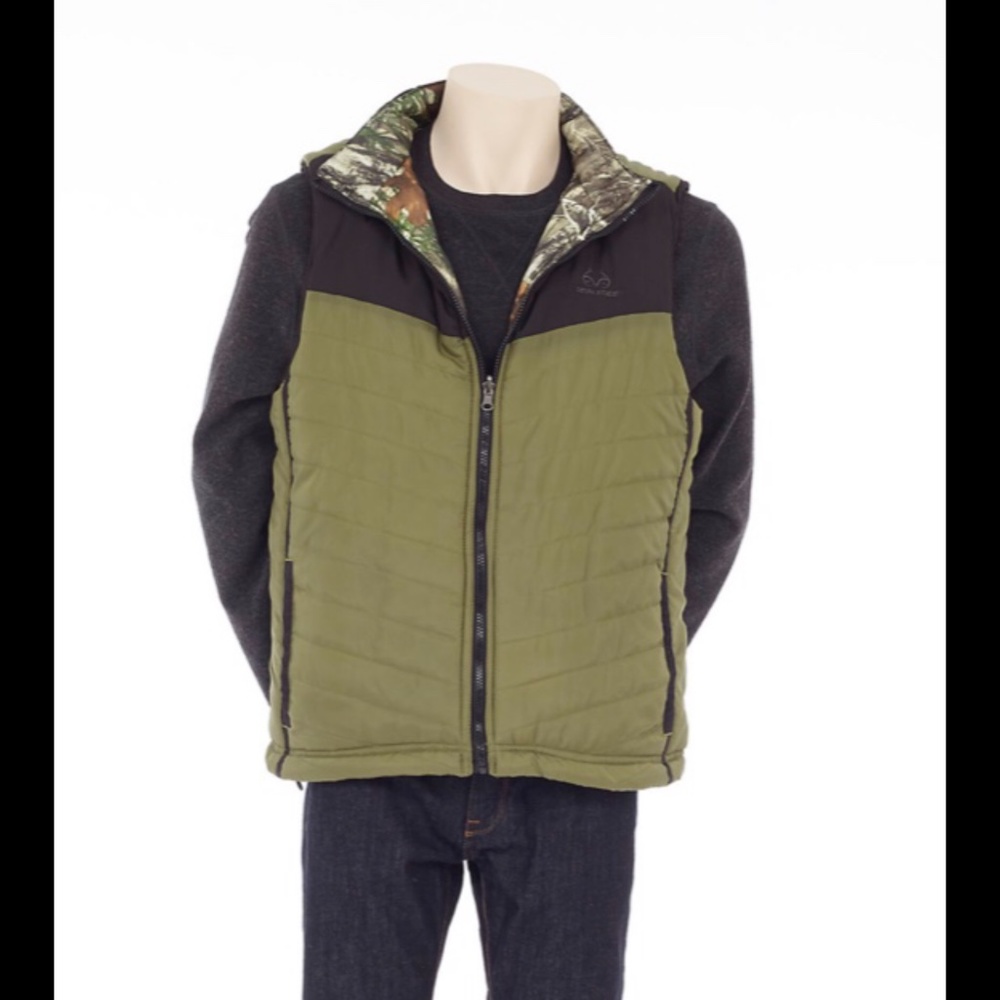 Realtree Reversible Vest